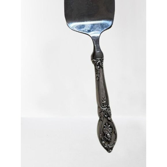LUNT Pie & Cake Server with Stainless Blade Eloquence (Sterling, 1953) - Picture 4 of 7